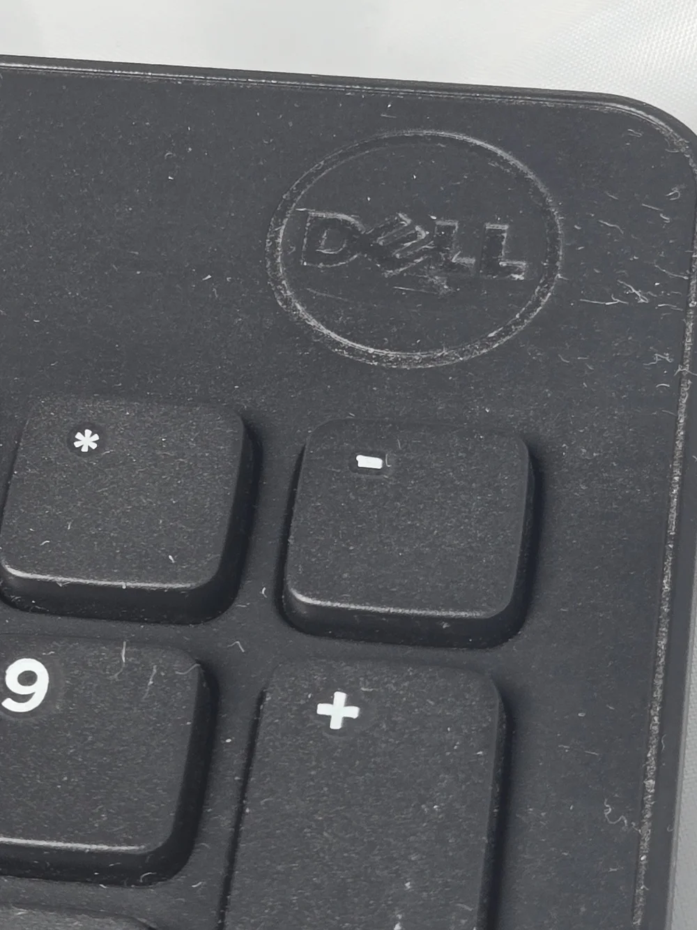 Dell Full-Size Black Wired USB Keyboard with Numeric Keypad